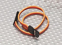 20cm Female to Female (JR) 26AWG Servo Lead (1pc) [258000012/21759]